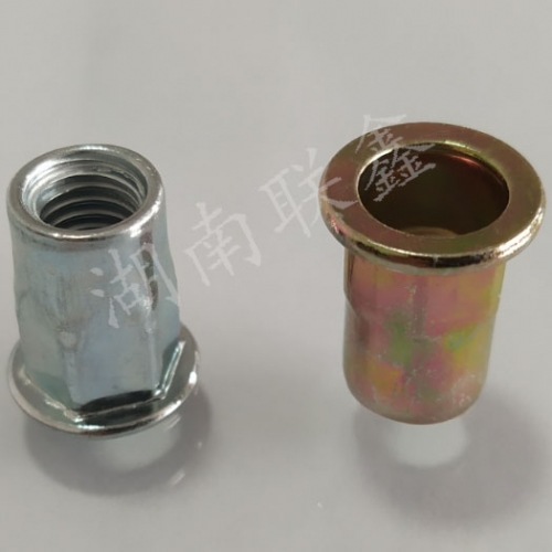 衡陽(yáng)平頭半六角鉚螺母